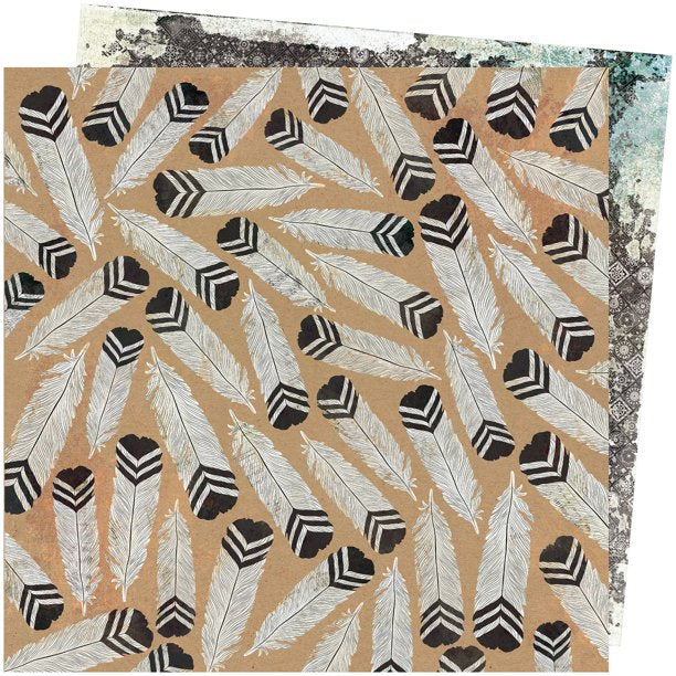 American Crafts Vicki Boutin STORYTELLER 12"X12" Paper Pad 24 Sheets Scrapbooksrus