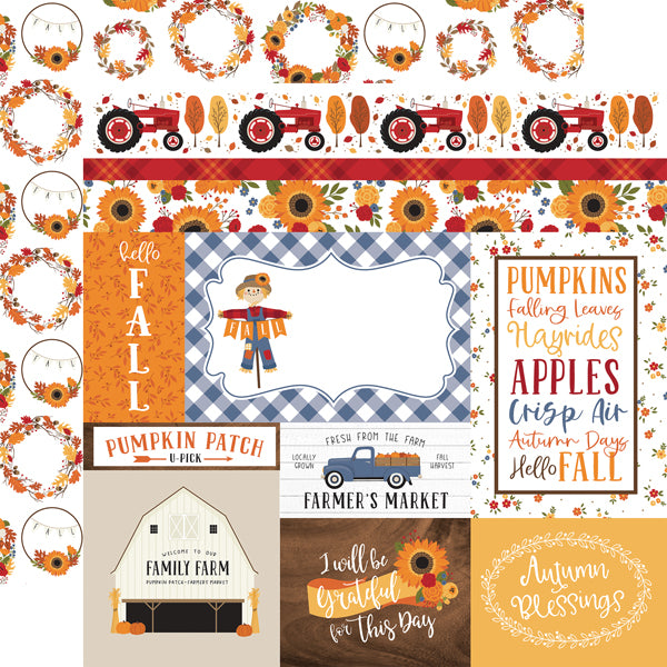 Echo Park 12"x12" FALL 13pc COLLECTION KIT Scrapbooksrus Scrapbooksrus