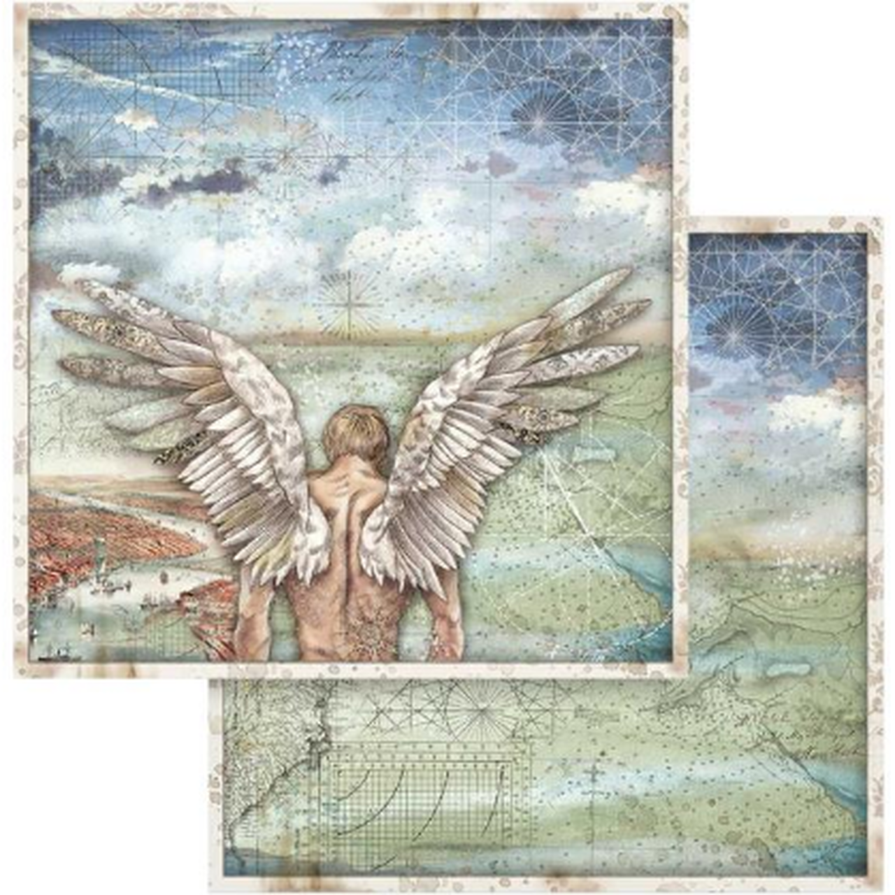 Stamperia SIR VAGABOND 12"X12" Paper Pad Scrapbooksrus