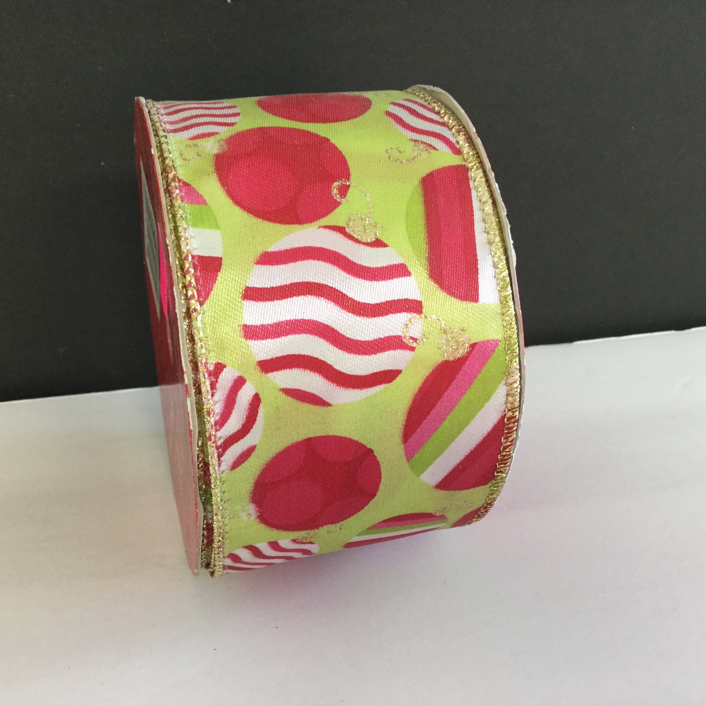 Holiday Bow-Tique CHRISTMAS Wire Edge Ribbon 30ft Scrapbooksrus