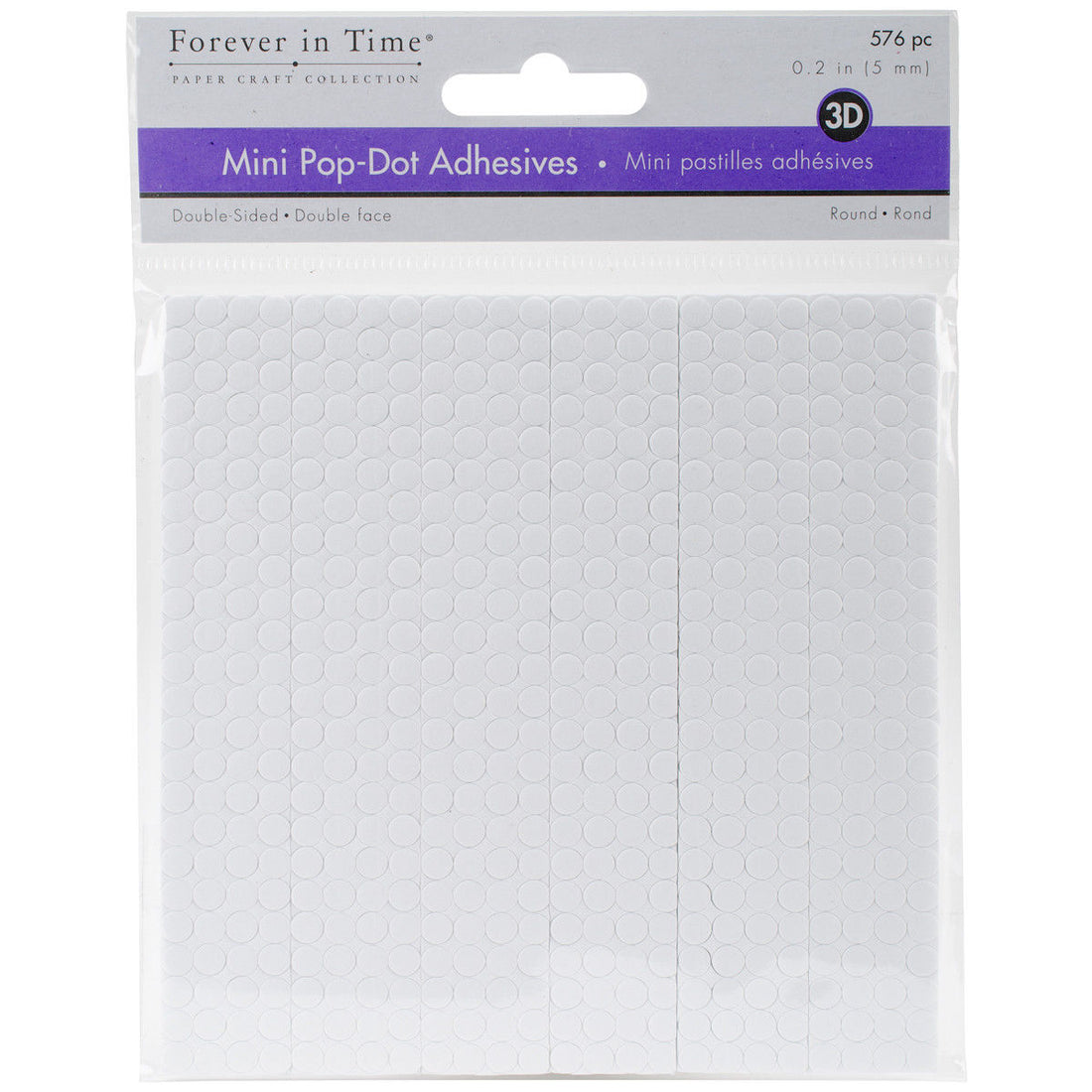 MICRO 3D POP DOTS Forever In Time 0.12" 1600pc