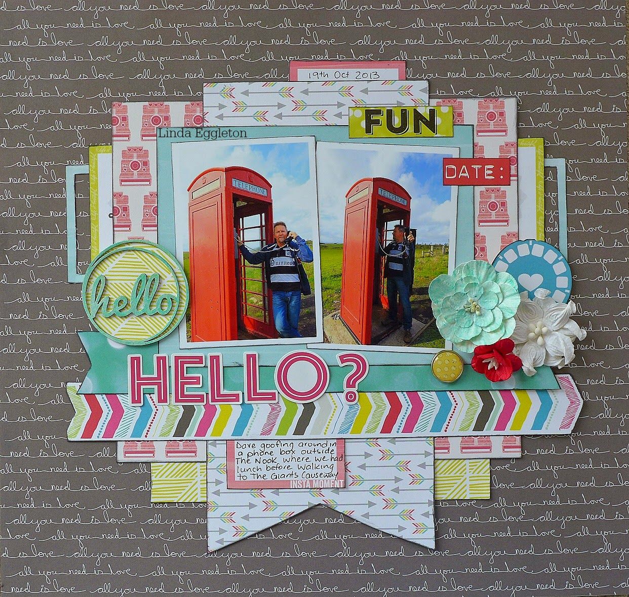 Echo Park Capture Life CHEVRONS 12"X12" Cardstock Paper Scrapbooksrus