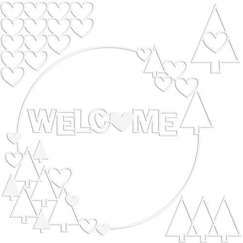 Bella Blvd WREATH Cut-Outs Scrapbooksrus