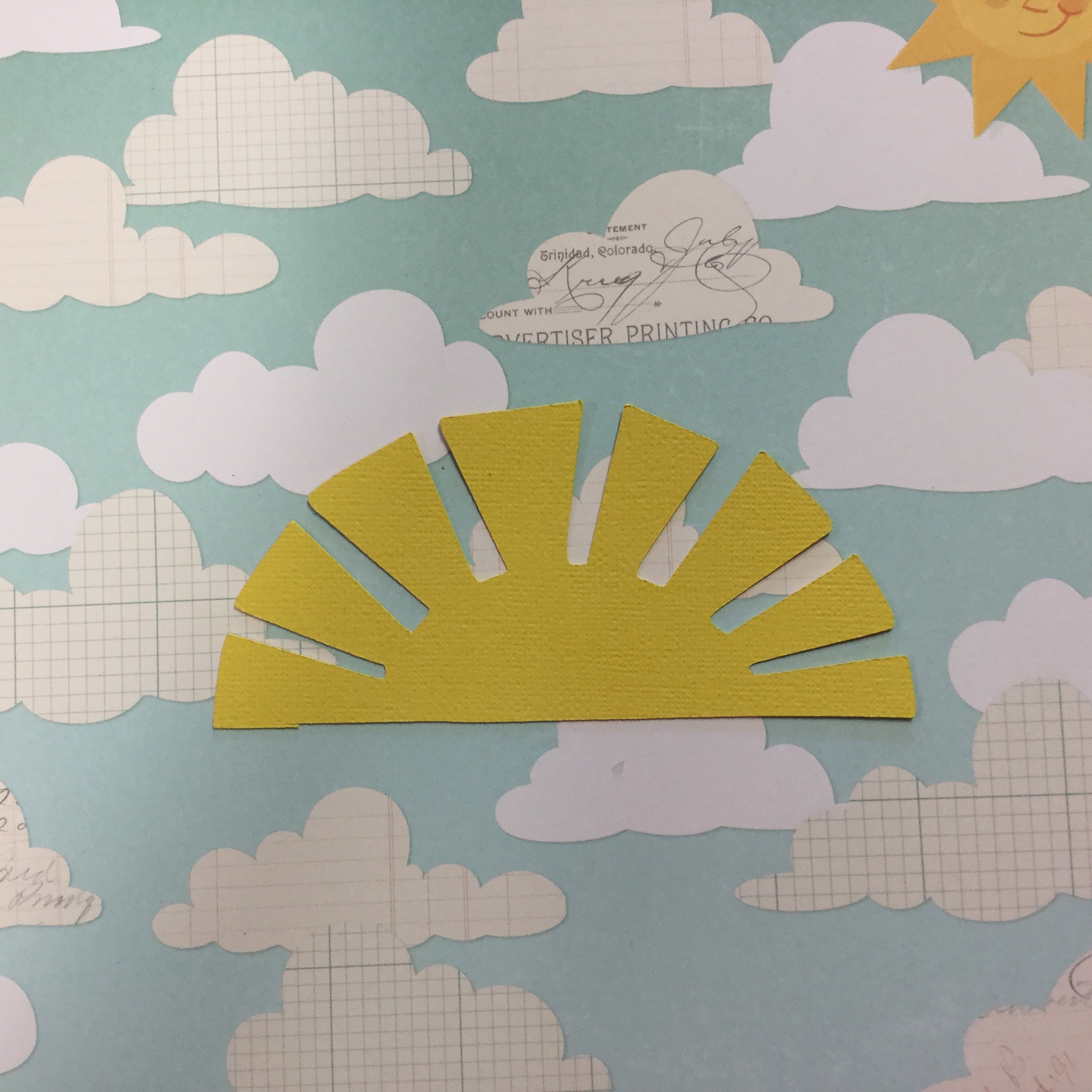 SUN Scrapbook Die Cut Embellishment Scrapbooksrus