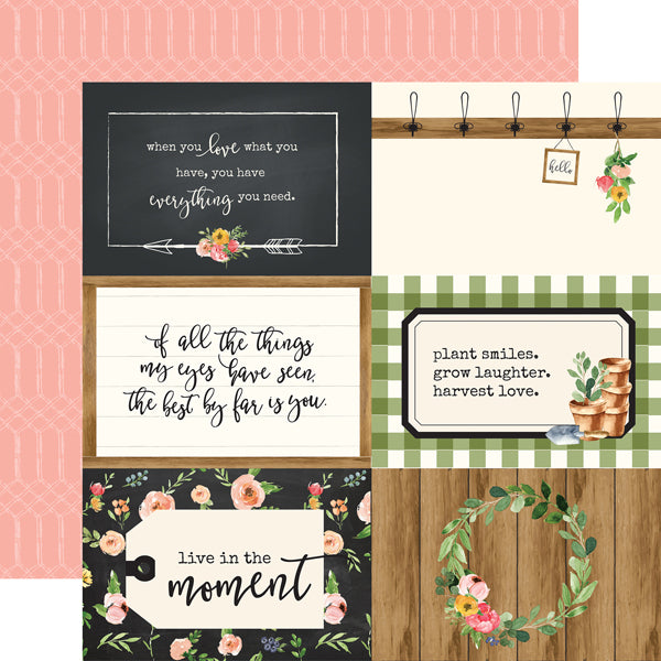 Echo Park  12"x12" SPRING MARKET 13pc COLLECTION KIT Scrapbooksrus