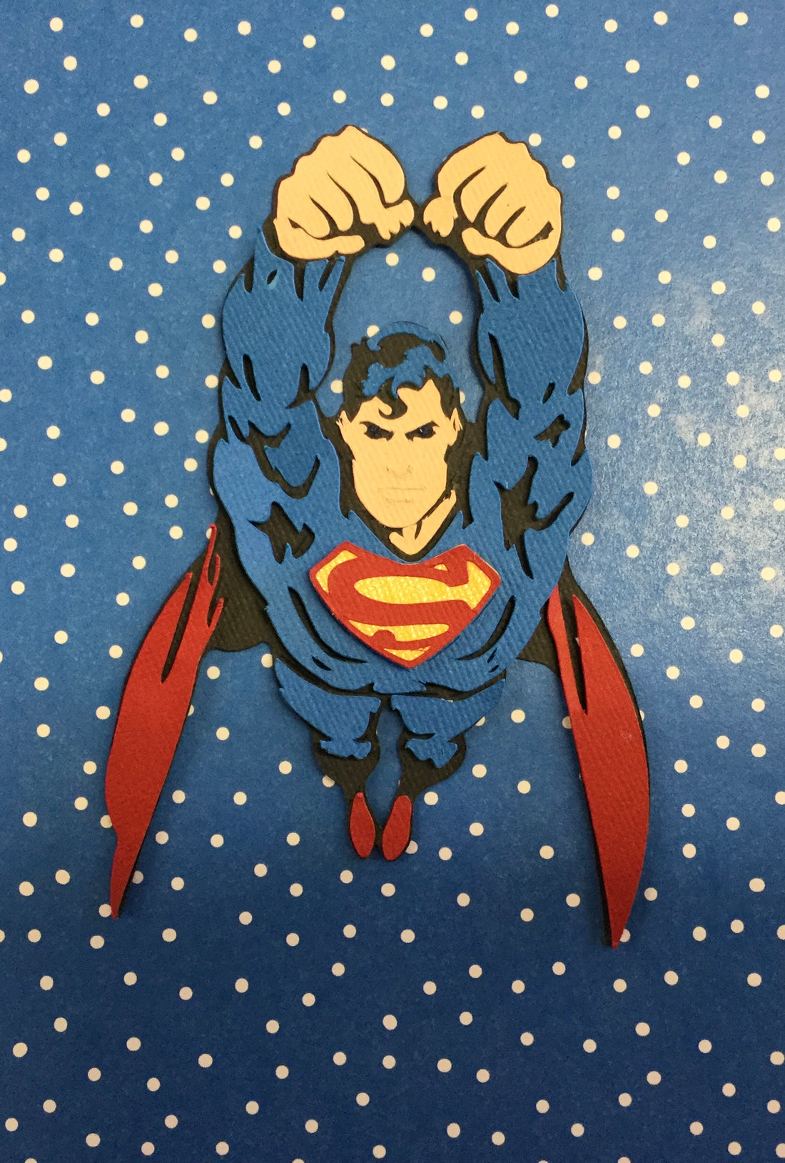 SUPERMAN Superhero Custom Scrapbook Die Cuts Scrapbooksrus