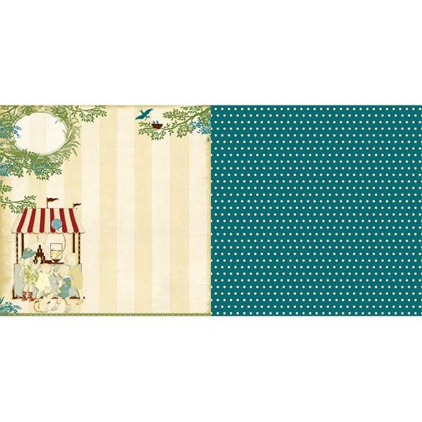 Webster’s Pages Wonderfall A SWEET STOP 12x12 Scrapbook Paper Scrapbooksrus