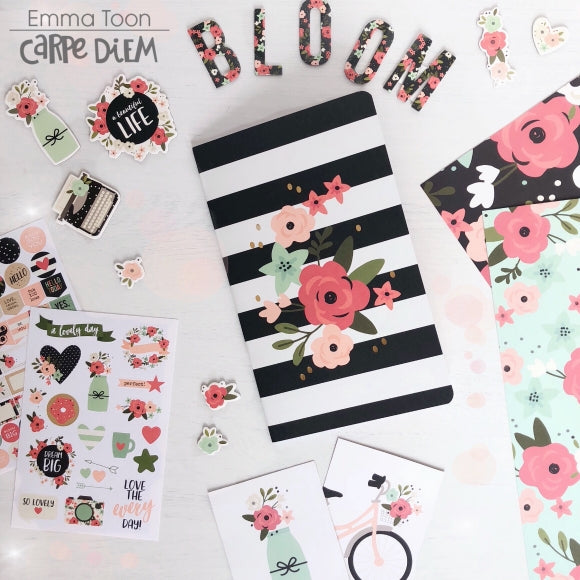 Simple Stories Bloom TODAY’S THE DAY 12x12” Scrapbook Paper Scrapbooksrus