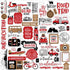 Echo Park Let’s Go Angwhere ELEMENT STICKERS 12”X12” Sheet Scrapbooksrus