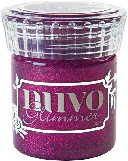 Nuvo PLUM SPINEL Glimmer Paste Scrapbooksrus