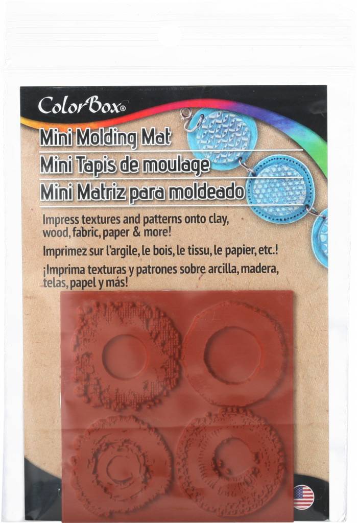 Color Box CIRCLES mini Molding Mat Scrapbooksrus