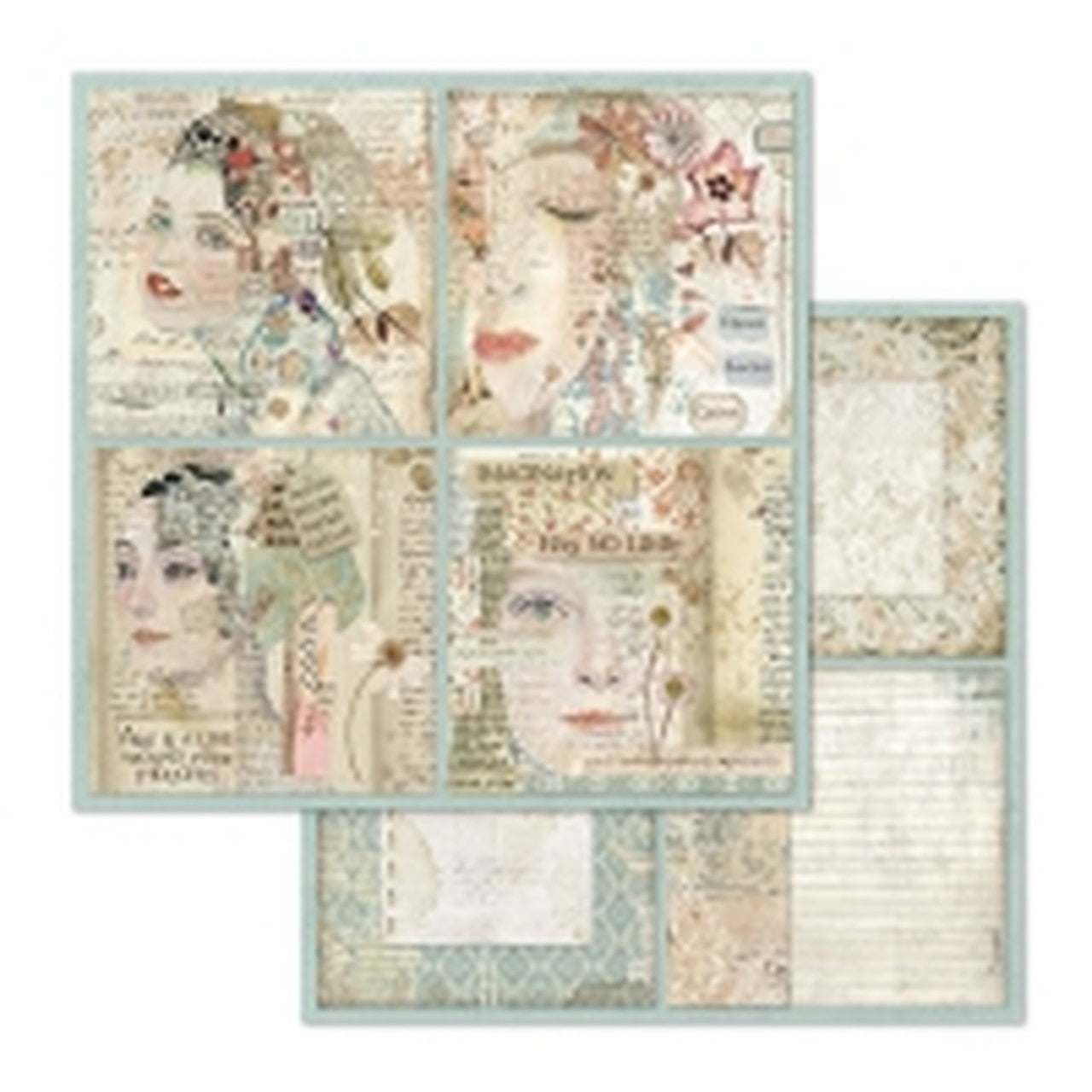 Stamperia IMAGINE 12"X12" Paper Pad Scrapbooksrus
