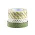 Fun Stampers FRESH LIMEADE Journey Washi Tape 3pc Scrapbooksrus