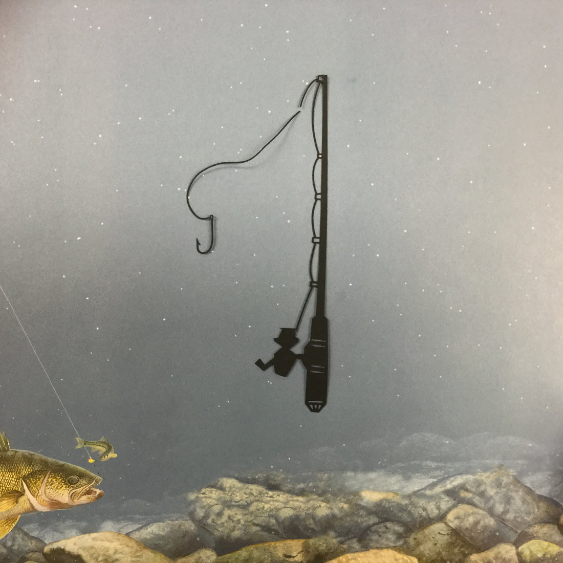 FISHING ROD Camping Custom Scrapbook Die Cuts Scrapbooksrus