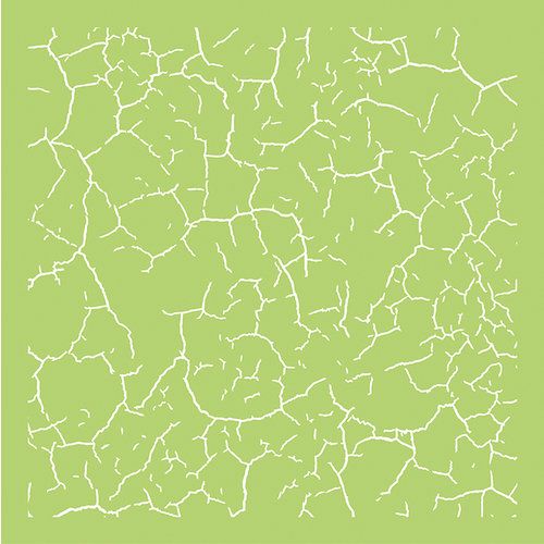 Kaisercraft 12"X12" TEMPLATE CRACKLE 1pc Stencil Scrapbooksrus