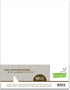 Lawn Fawn WHITE 80lb. Heavyweight Cardstock 10 Sheets Scrapbooksrus