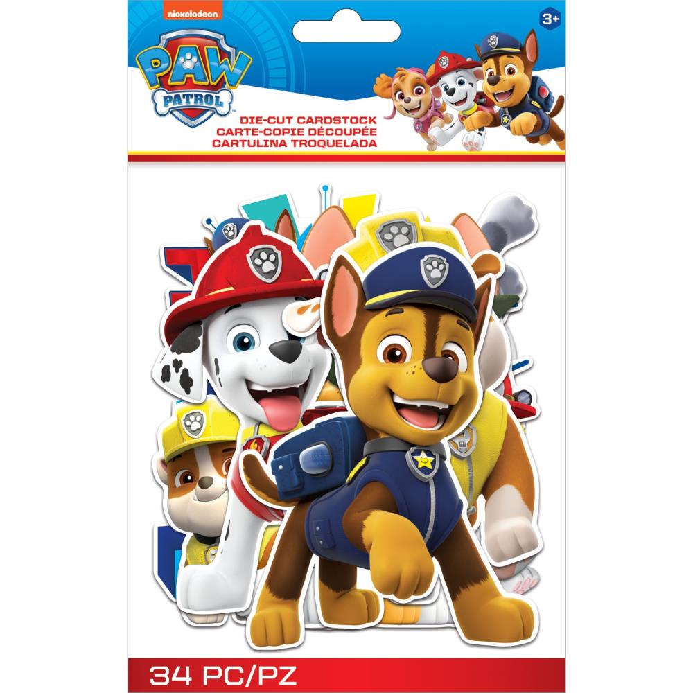 EK Success Nickelodeon PAW PATROL Diecut Pack 34pc.