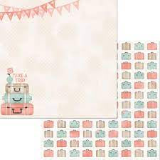 Bo Bunny ESCAPE TO PARADISE Collection 12x12 Scrapbook Paper Scrapbooksrus