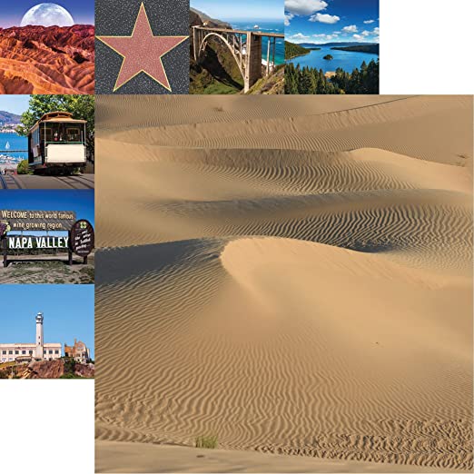 Reminisce DEATH VALLEY 12"X12" Scrapbook Paper Scrapbooksrus