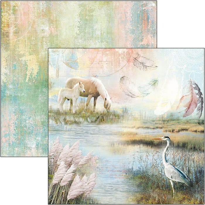 Ciao Bella DELTA 12x12 Paper Pad 12 Sheets Scrapbooksrus