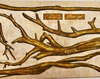 Prima Sharon Ziv Tree Branches MOULDS 1pc Scrapbooksrus