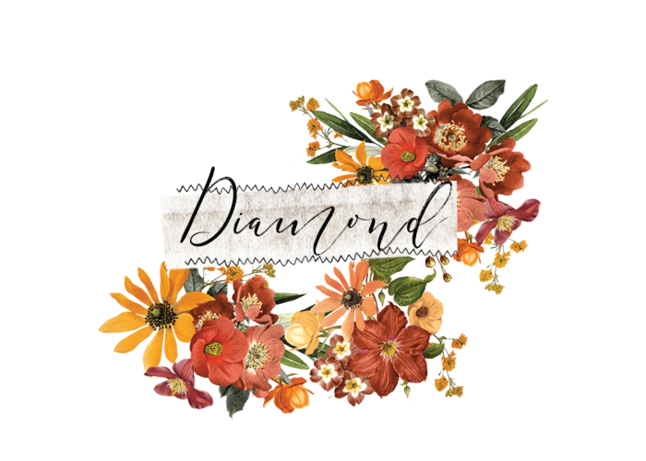 Prima DIAMOND COLLECTION Flowers Scrapbooksrus