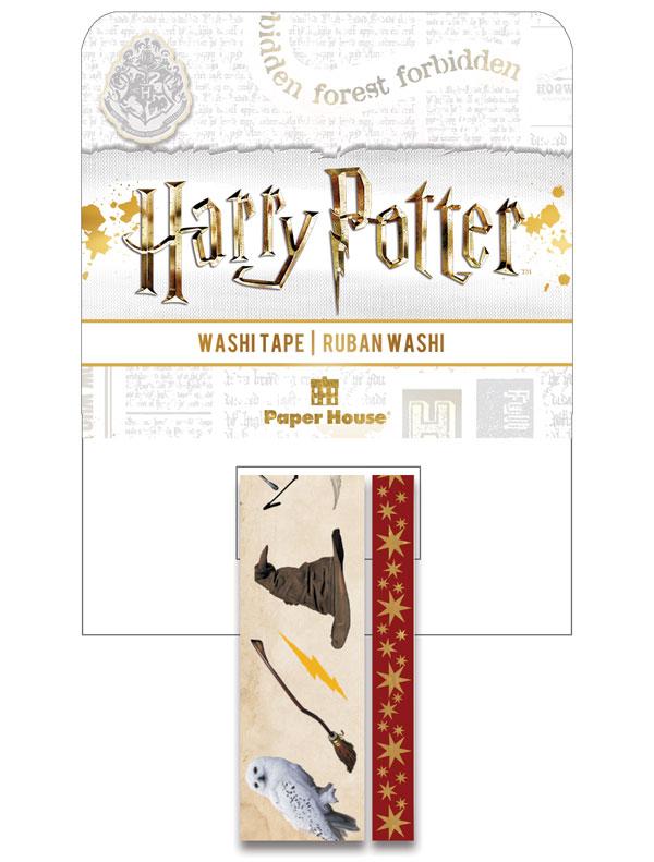 Paper House Wizarding World HARRY POTTER Washi Tape 2 Rolls Scrapbooksrus