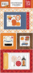 Echo Park 6"x12" FALLChipboard Phrases Frames 22pc Scrapbooksrus