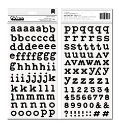 Thickers Journal CHASE ADVENTURES Alphabet Letter Stickers Scrapbooksrus