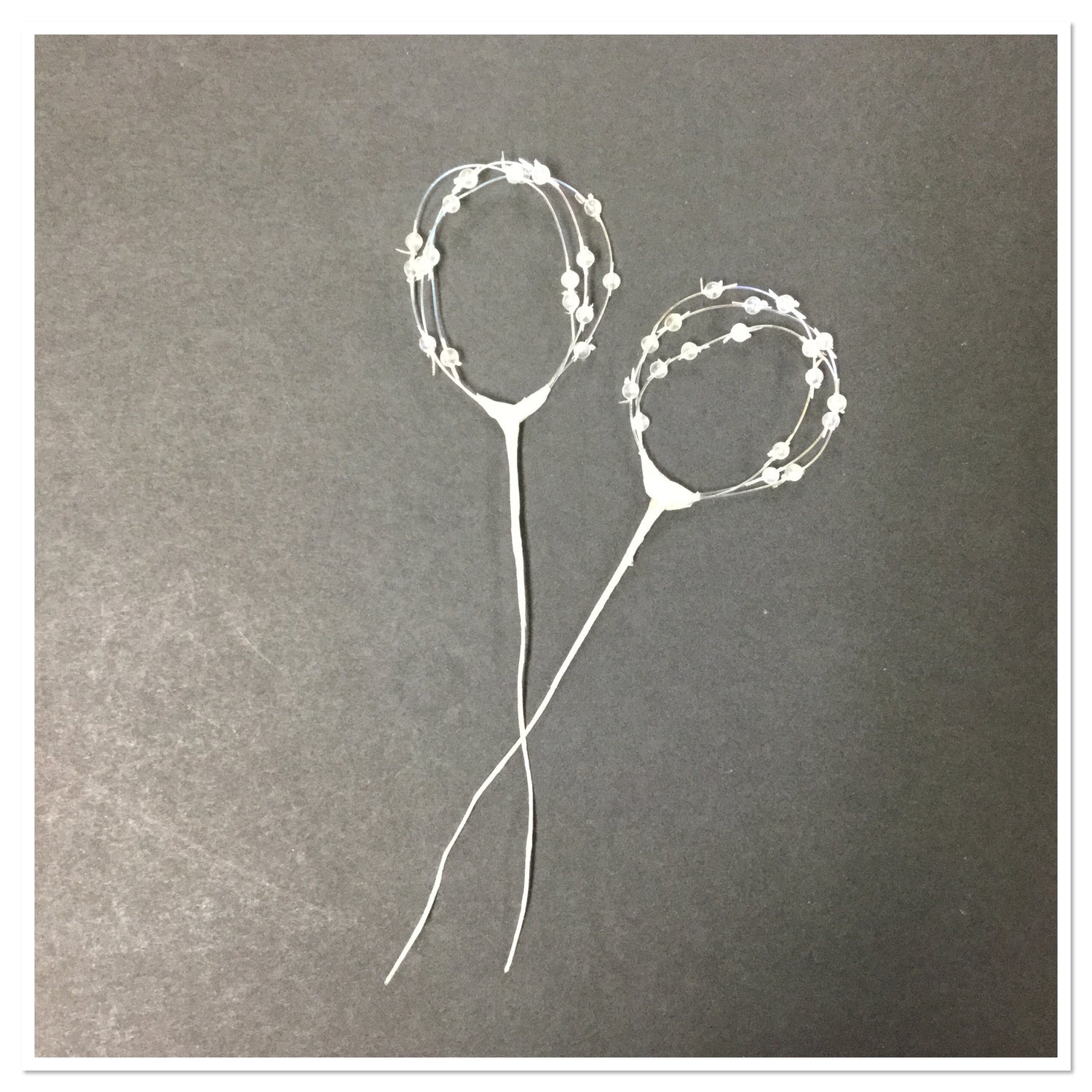 Clear Pearl Loop 1.5” Embellishment Scrapbooksrus