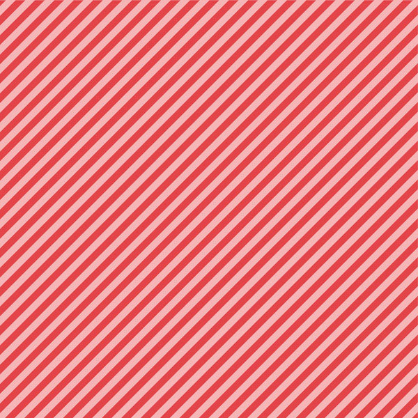 HAPPY BIRTHDAY MULTI DOT & RED STRIPE 12"X12" Scrapbook Customs Paper Scrapbooksrus