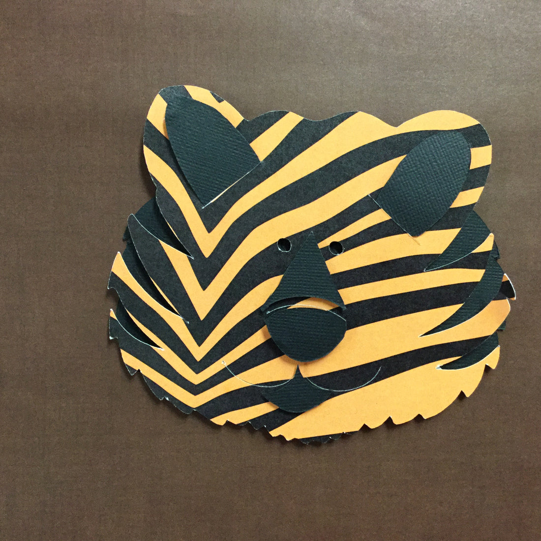 TIGER HEAD Safari Scrapbook Die Cuts Scrapbooksrus