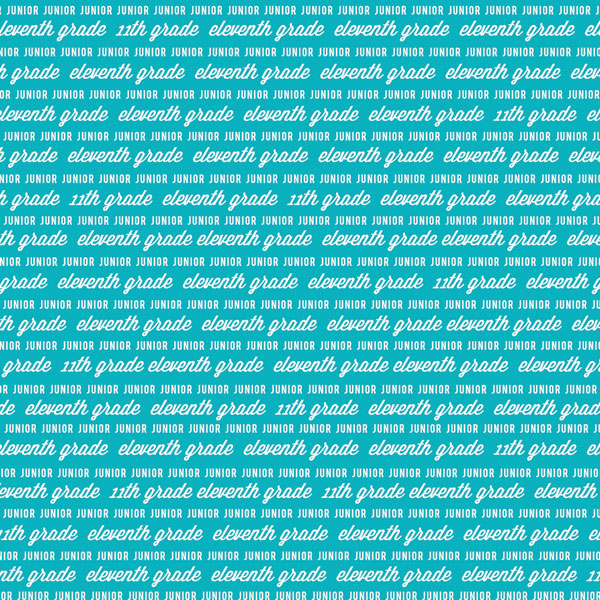 SCHOOL YEARS 12"X12" Paper Kît 14pc Scrapbook Customs