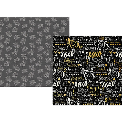 Simple Stories Always & Forever I DO 12x12 Scrapbook Paper Scrapbooksrus