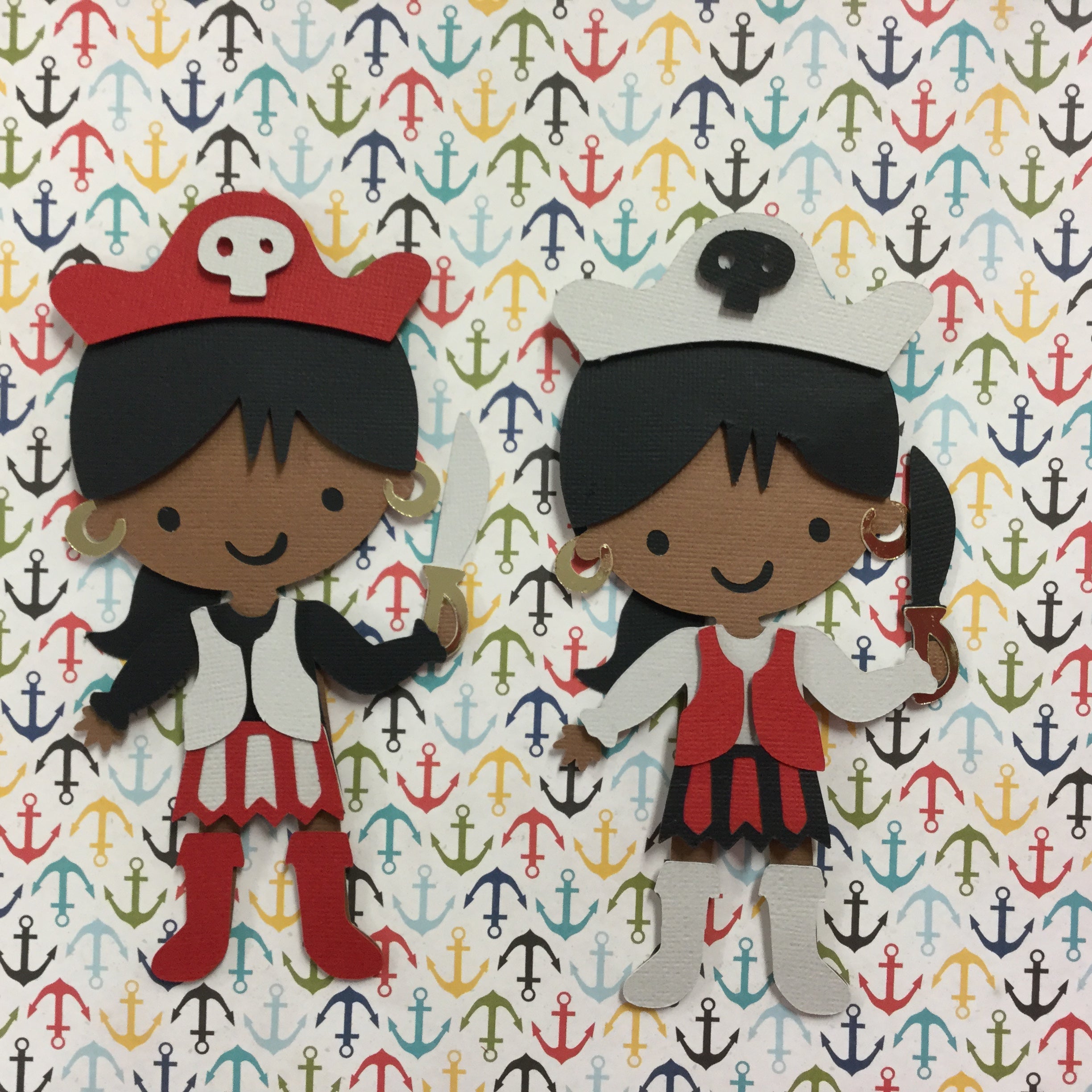 PIRATE Custom Scrapbook Die Cuts Scrapbooksrus