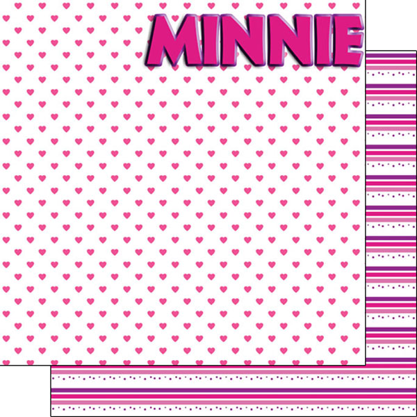 Disney MAGICAL MOUSE GIRL- LEFT DS 12"X12" Paper Scrapbooksrus