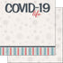 Covid-19 LIFE TITLE Double Sided 12X12 Paper Scrapbook Customs Scrapbooksrus