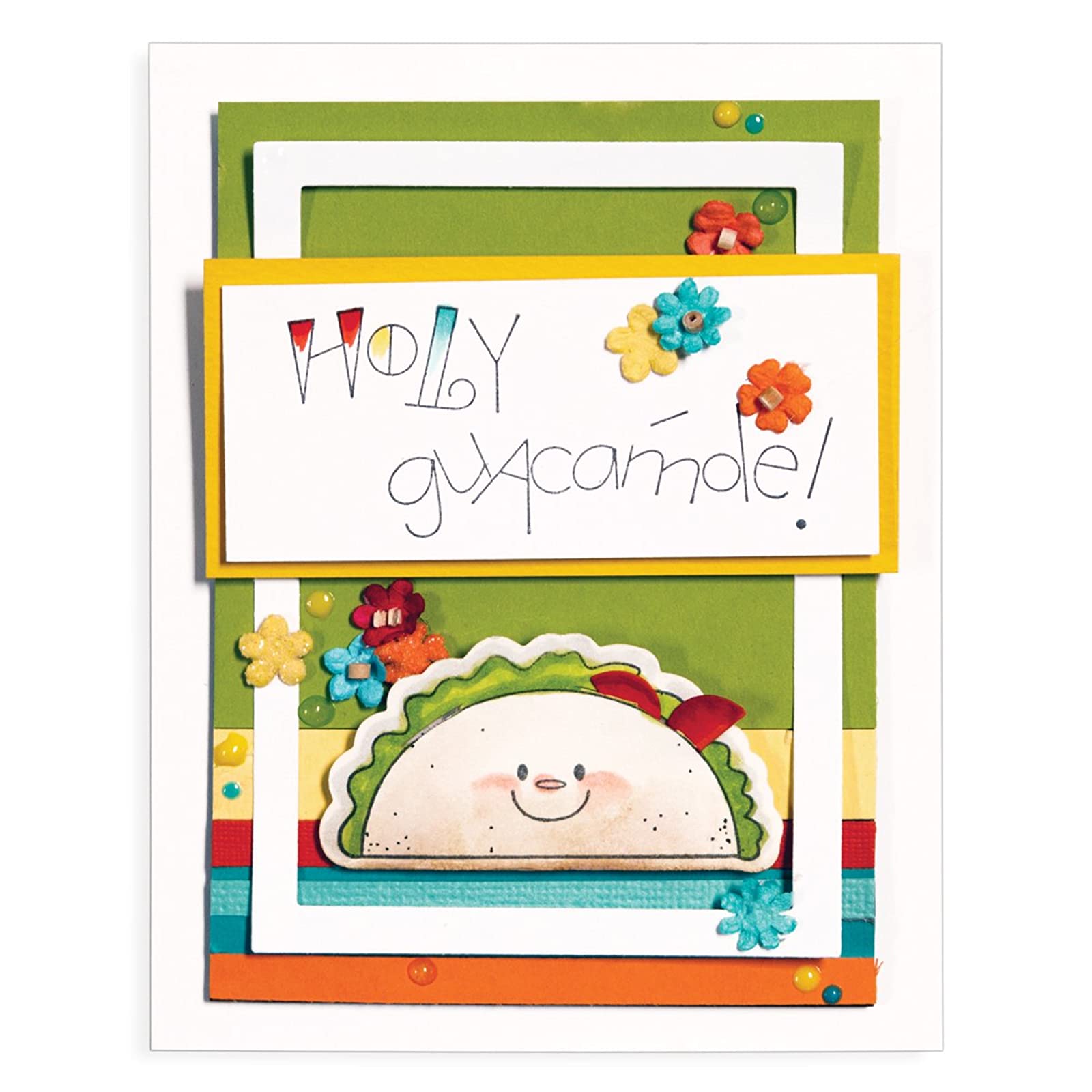 Spellbinders COOL BEANS Stamp & Die Set Scrapbooksrus