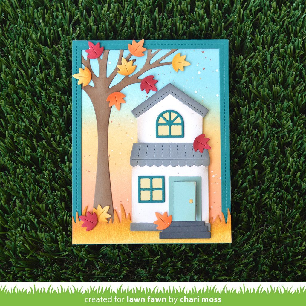 Lawn Cuts BUILD A HOUSE Custom Craft Dies 14pc Scrapbooksrus