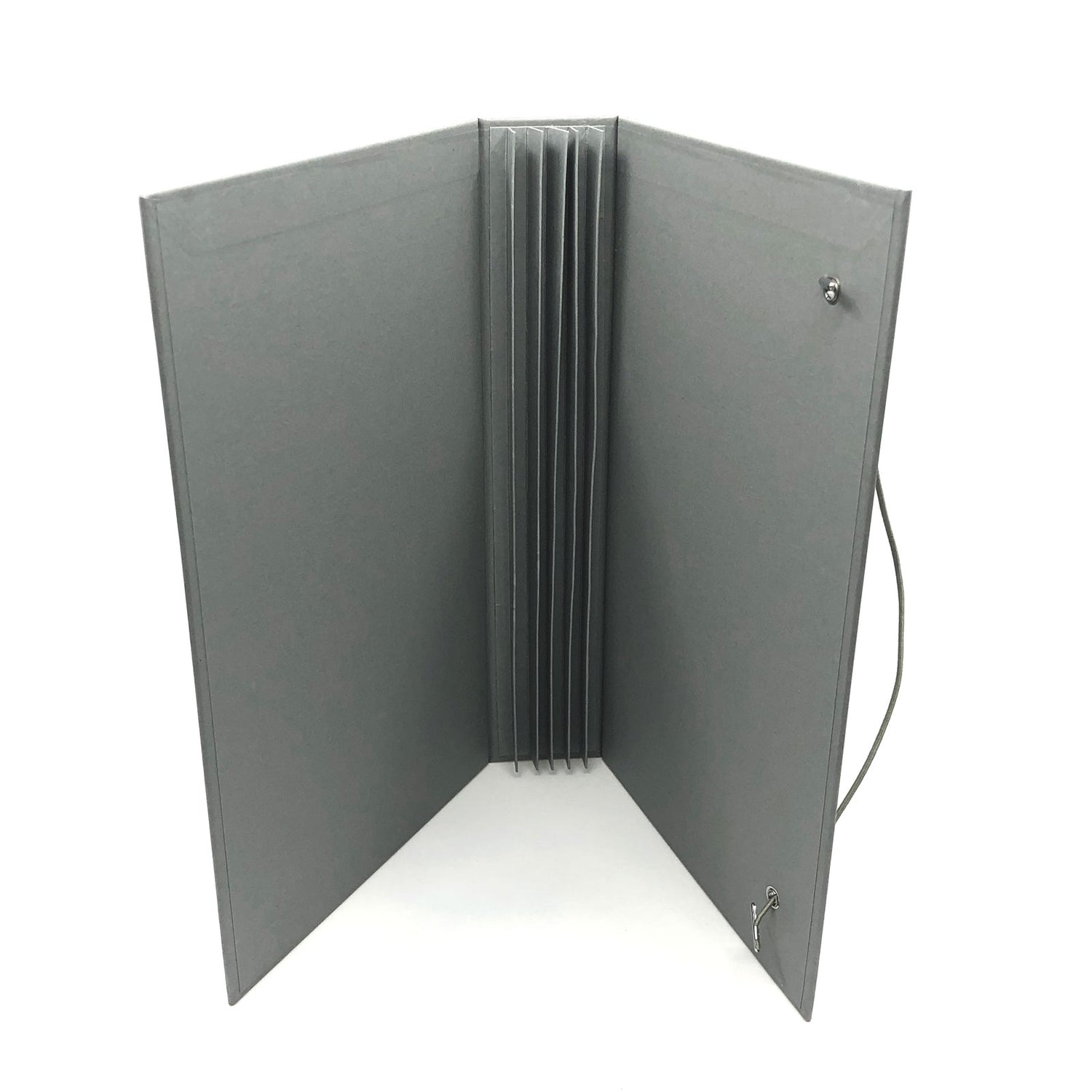 49 and Market Foundations ALBUM SERIES 6"X10” GREY Scrapbooksrus