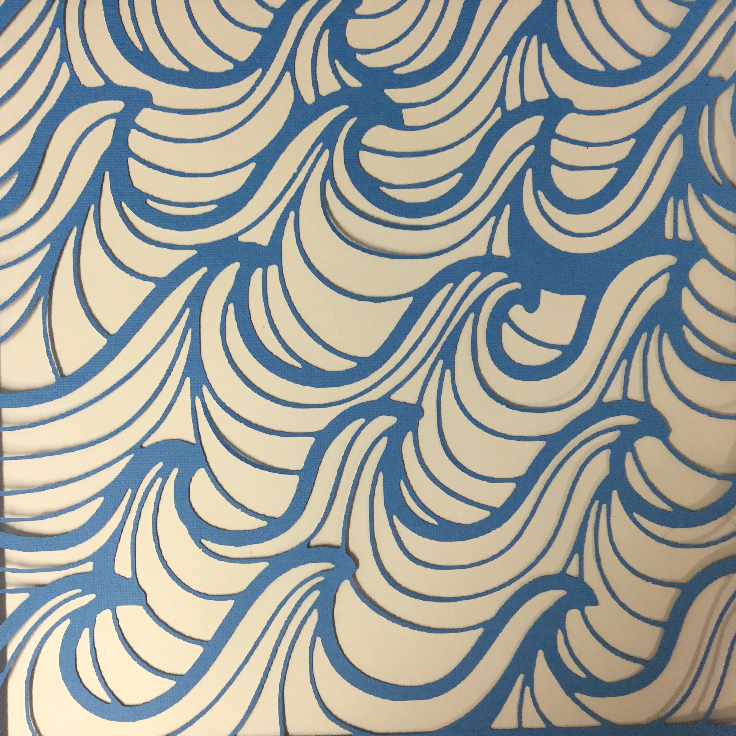 Page Frame OCEAN WAVES 12"x12" Scrapbook Overlay
