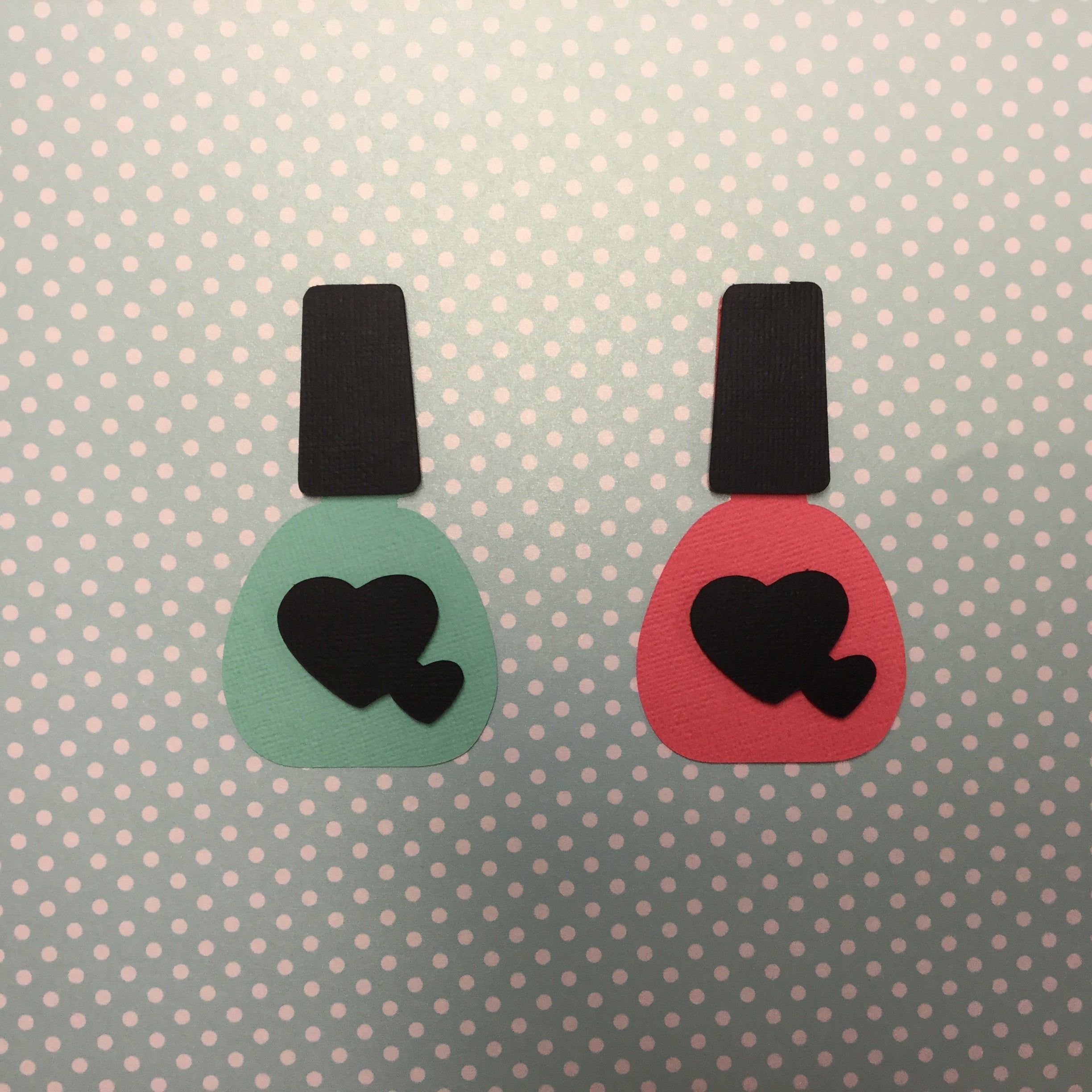 MANI’S AND PEDI’S Salon Die Cuts Scrapbooksrus