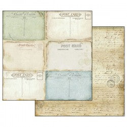 Stamperia AROUND THE WORLD 12"X12" Travel Paper Pad