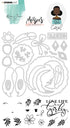 Studio Light Carol MISSEES COLLECTION Clear Stamp & Die Set Scrapbooksrus