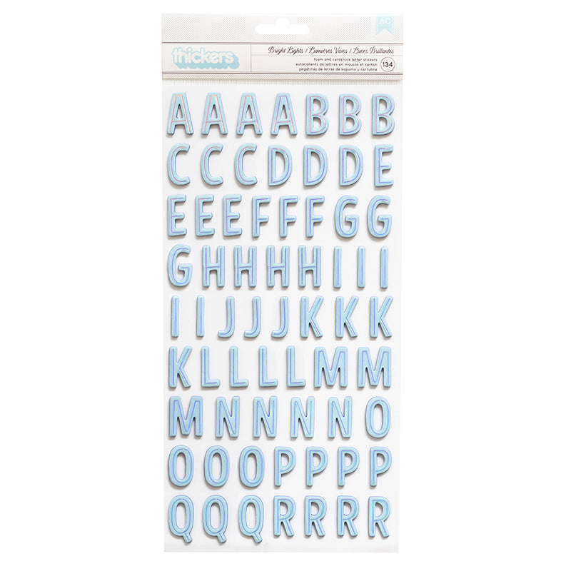 American Crafts Shimelle SPARKLE CITY Cardstock and Foam Stickers Scrapbooksrus