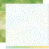 Lawn Fawn Watercolor Wishes Rainbow EMERALD 12x12” Scrapbook Paper Scrapbooksrus