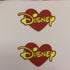 Disney Heart Handmade Die Cut Scrapbooksrus