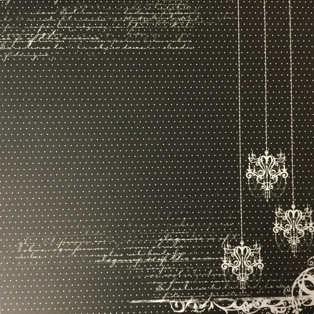 StoryTellers CHANDELIER 12x12 Scrapbook Paper Scrapbooksrus