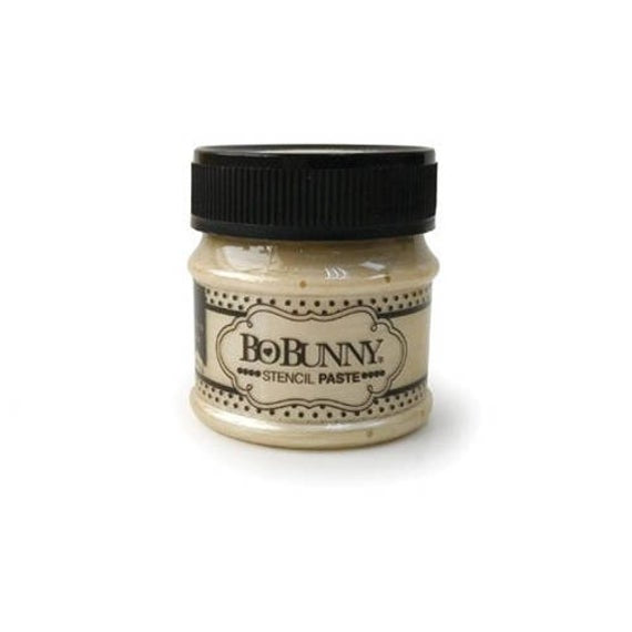 Bo Bunny CHIFFON Stencil Paste 50ml Scrapbooksrus