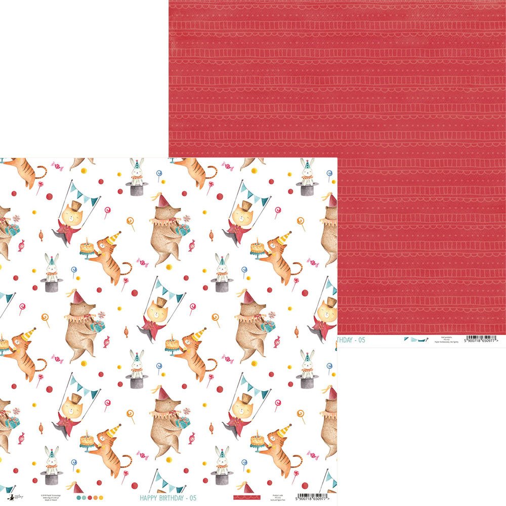 P13 HAPPY BIRTHDAY 12"X12" Designer Paper Pack 14pc. Scrapbooksrus